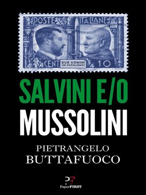 cover image of Salvini e/o Mussolini